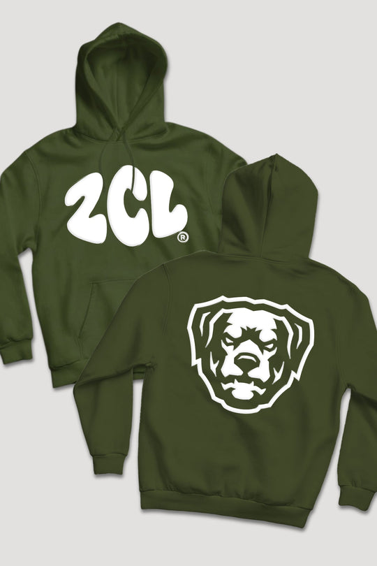 ZCL Puff Print HOV Hoodie (White Logo) - Zamage