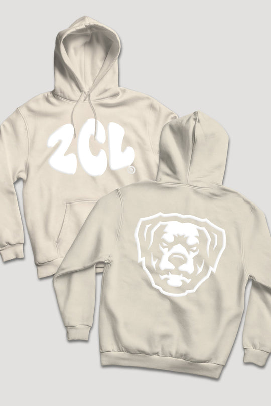 ZCL Puff Print HOV Hoodie (White Logo) - Zamage