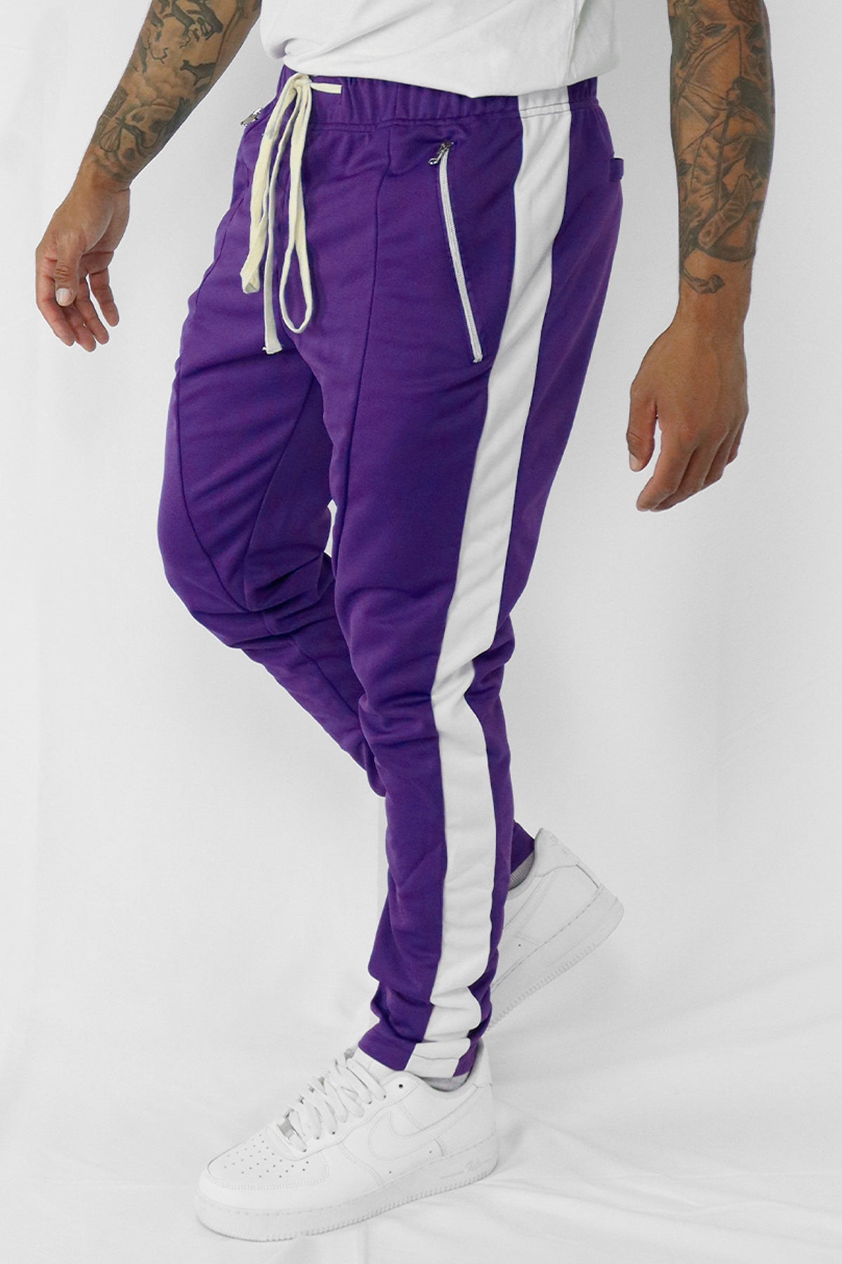 Puma Track Pants  Buy Puma Zippered Jersey Womens Purple Trackpants Online   Nykaa Fashion
