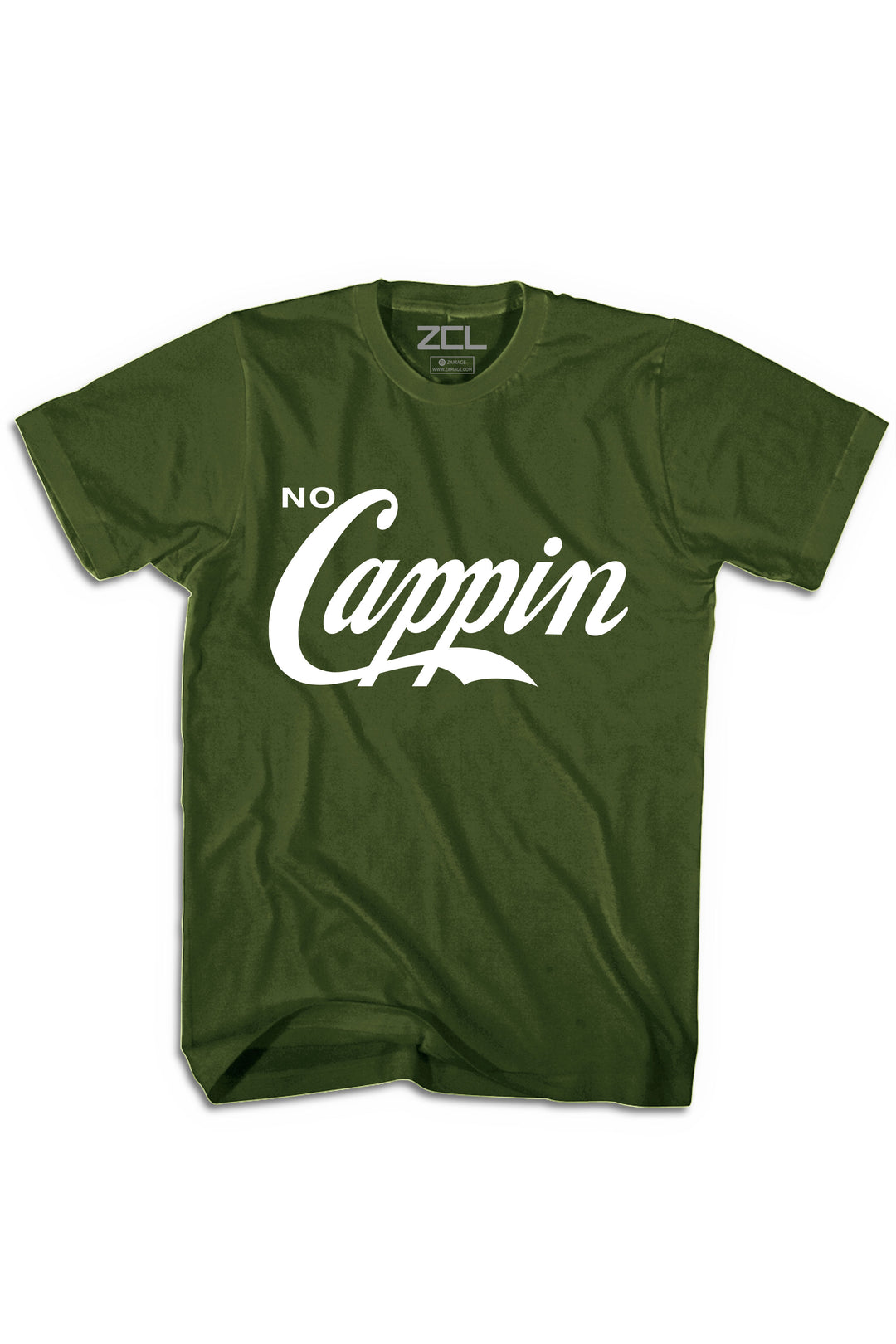 No Cappin Tee (White Logo) - Zamage