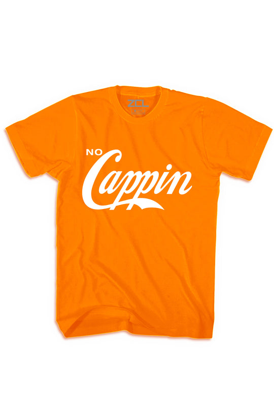 No Cappin Tee (White Logo) - Zamage