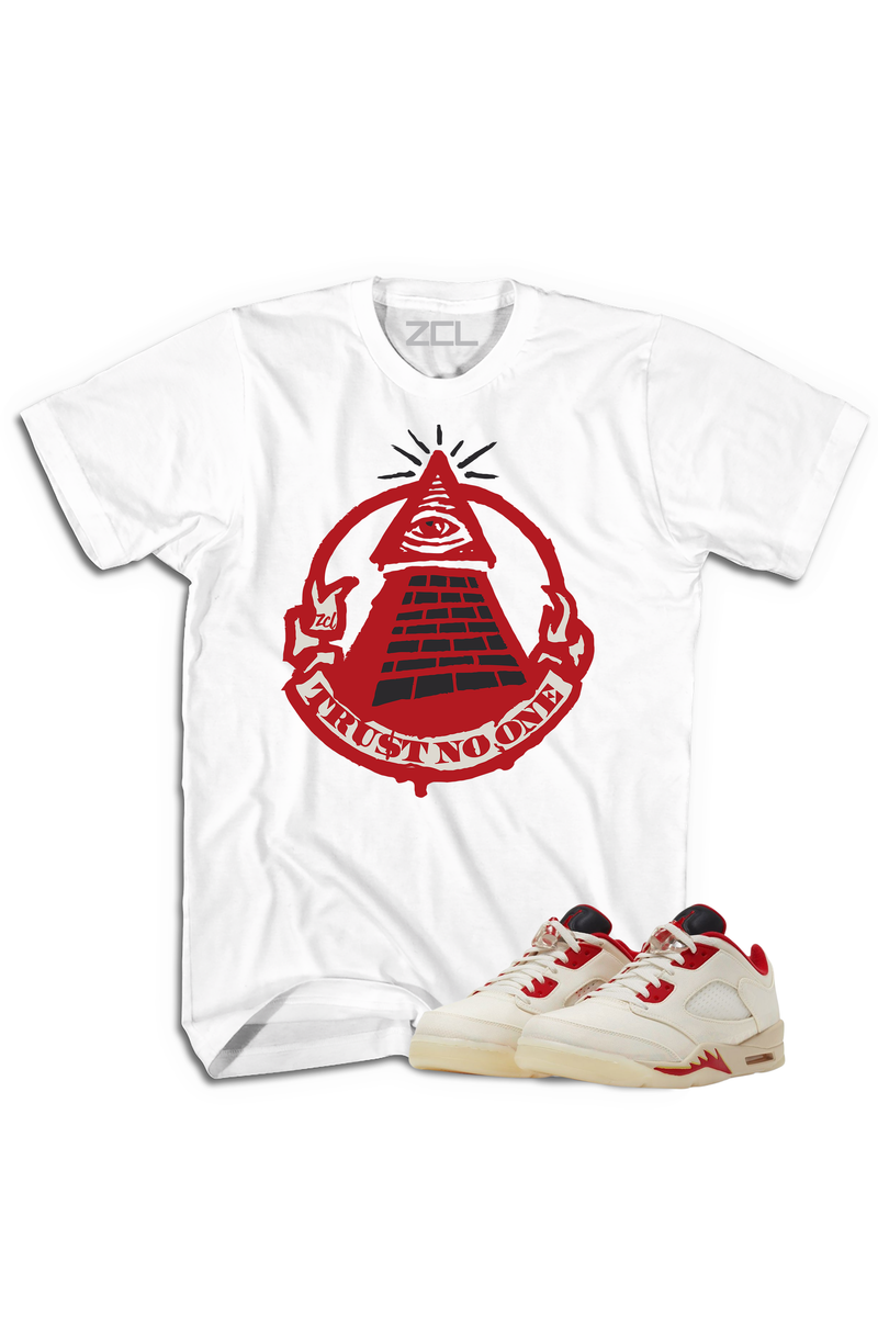 Air Jordan 5 Low "Trust No One" Tee Chinese New Year 2021 - Zamage