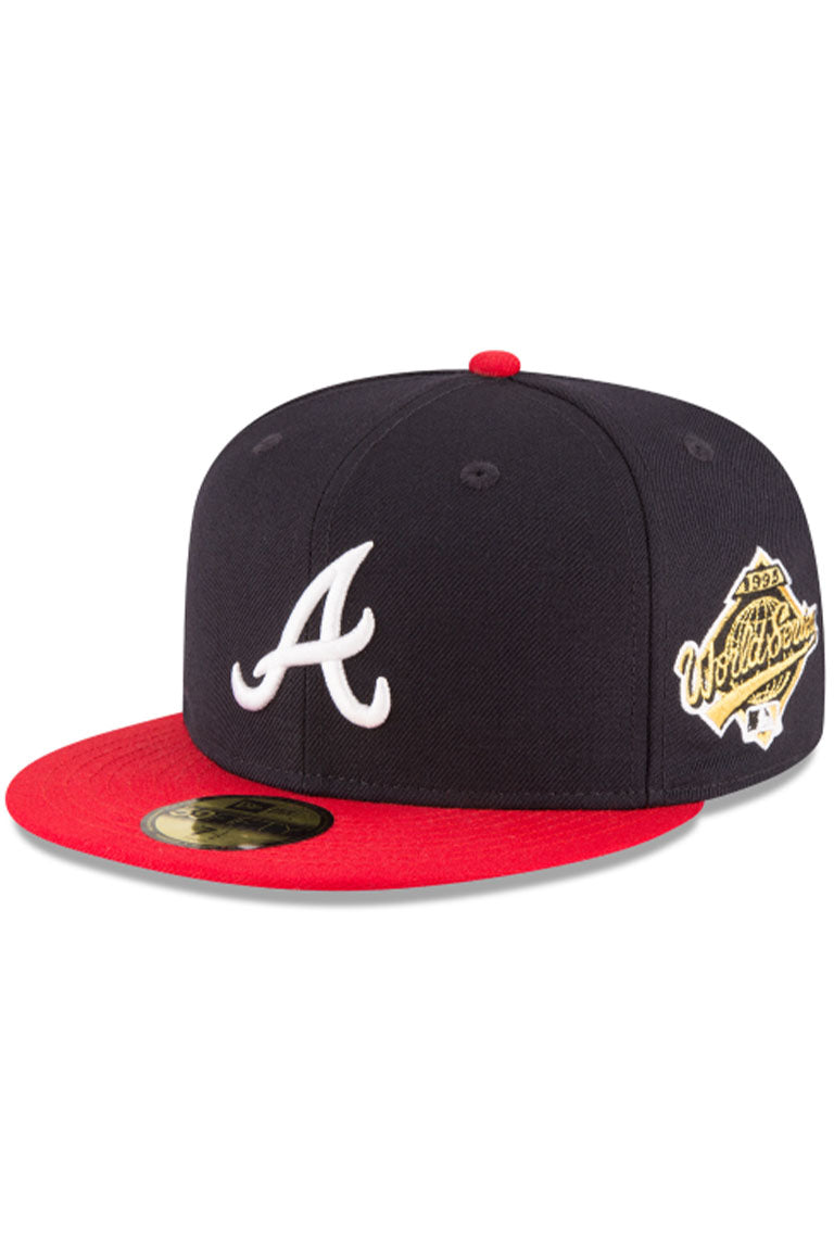 New Era Atlanta Braves 1995 World Series Wool 5950 Fitted Hat - Zamage
