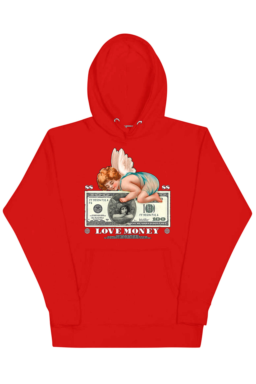 Love Money Hoodie (Multi Color Logo) - Zamage