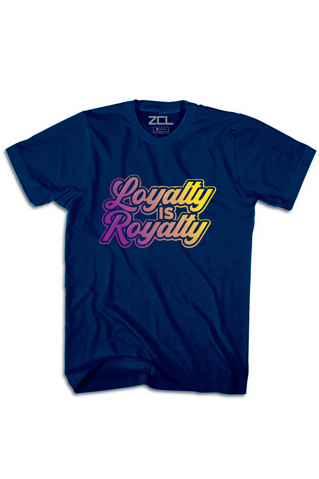 Loyalty Is Royalty Tee (Purple - Yellow) - Zamage
