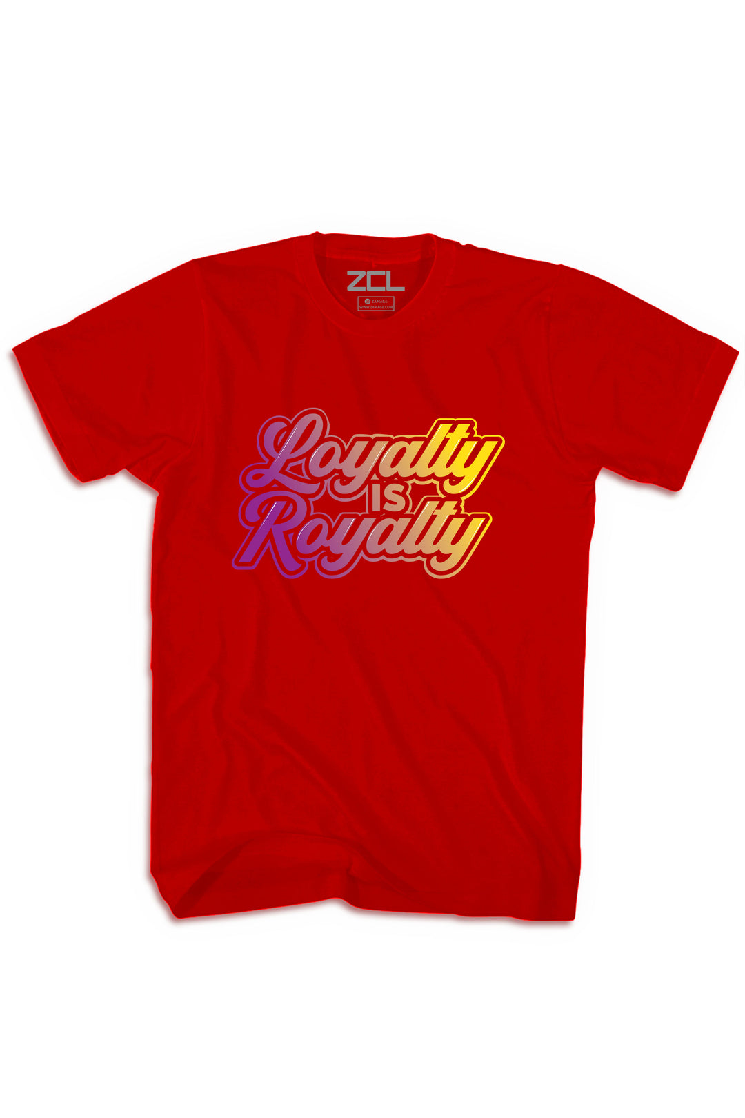 Loyalty Is Royalty Tee (Purple - Yellow) - Zamage