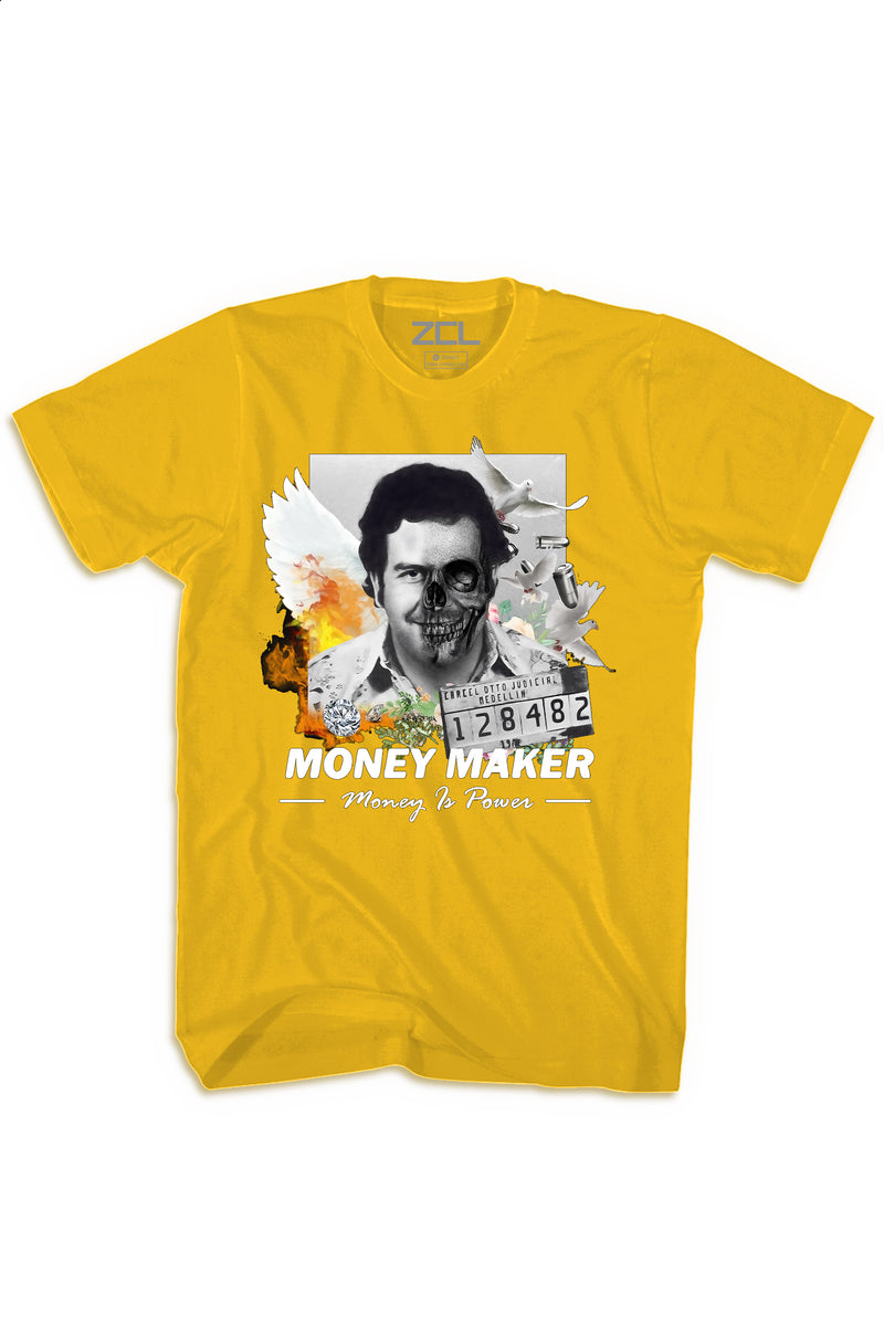 Official Money Maker Tee (Multi Color Logo) - Zamage