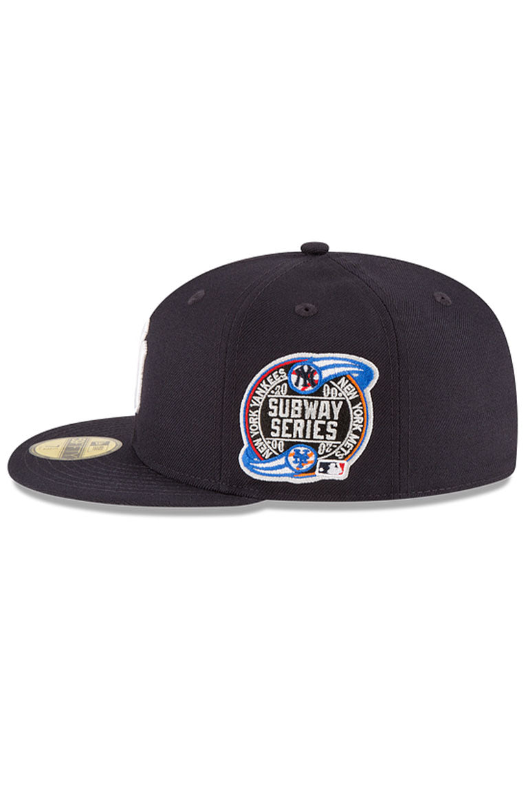 New York Yankees New Era 2000 Subway Series Side Patch 9FIFTY Snapback Hat - Navy