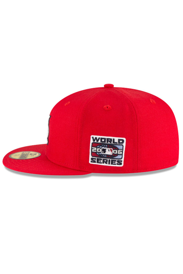 New Era St. Louis Cardinals 2006 World Series Wool 5950 Fitted Hat - Zamage