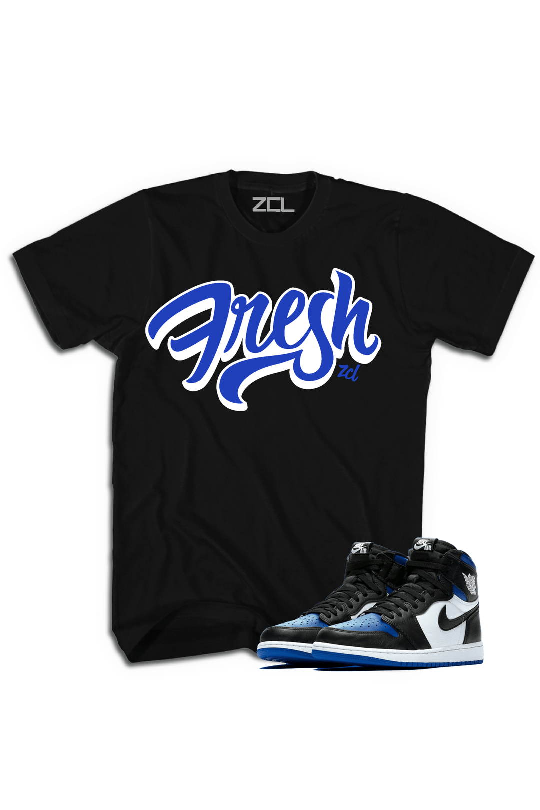 Air Jordan 1 High OG "Fresh" Tee (Game Royal) - Zamage