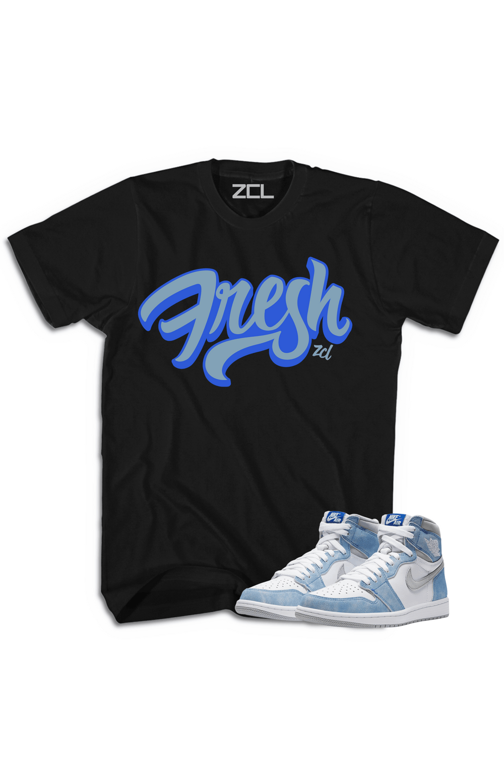 Air Jordan 1 High OG "Fresh" Tee (Hyper Royal) - Zamage