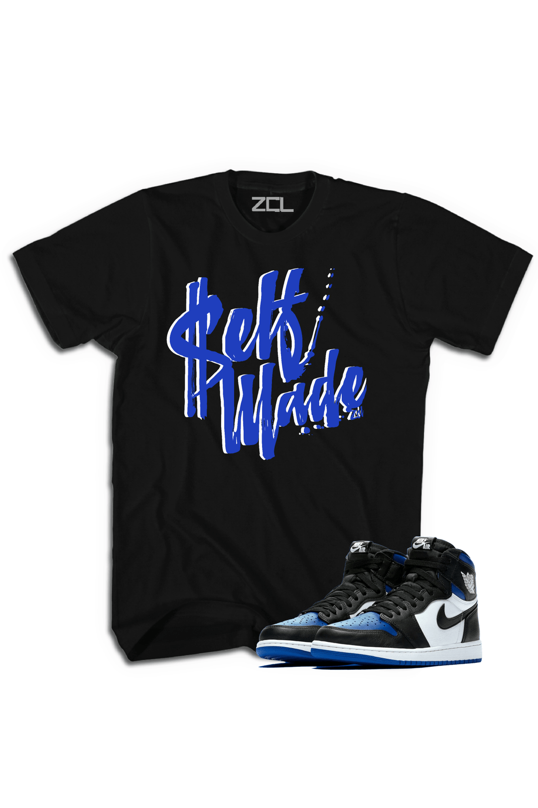 Air Jordan 1 High OG "Self Made" Tee (Game Royal) - Zamage