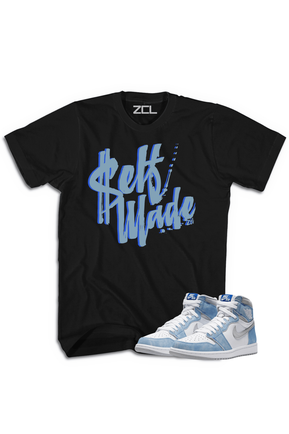 Air Jordan 1 High OG "Self Made" Tee (Hyper Royal) - Zamage