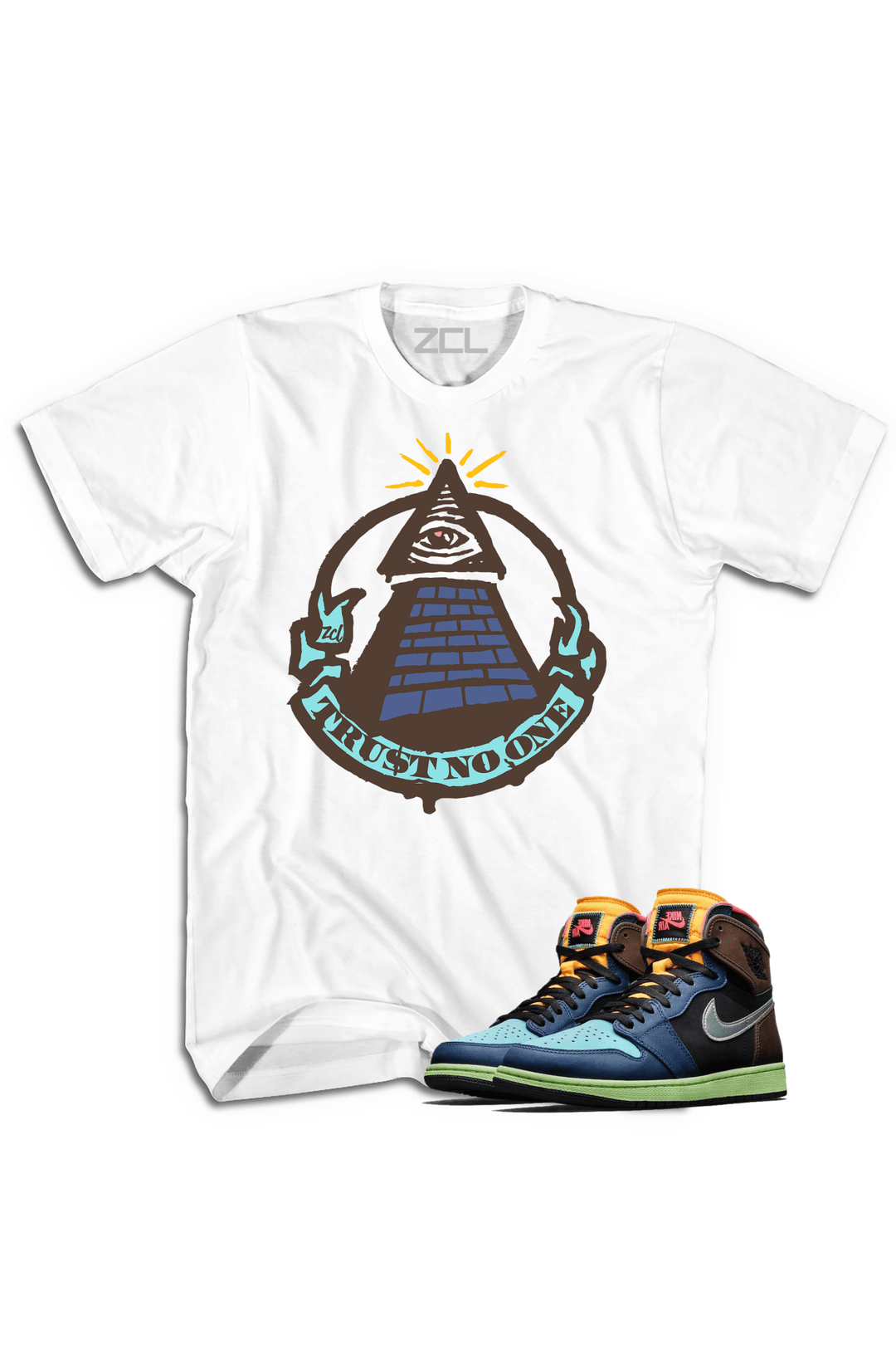 Air Jordan 1 High OG "Trust No One" Tee (Bio Hack) - Zamage