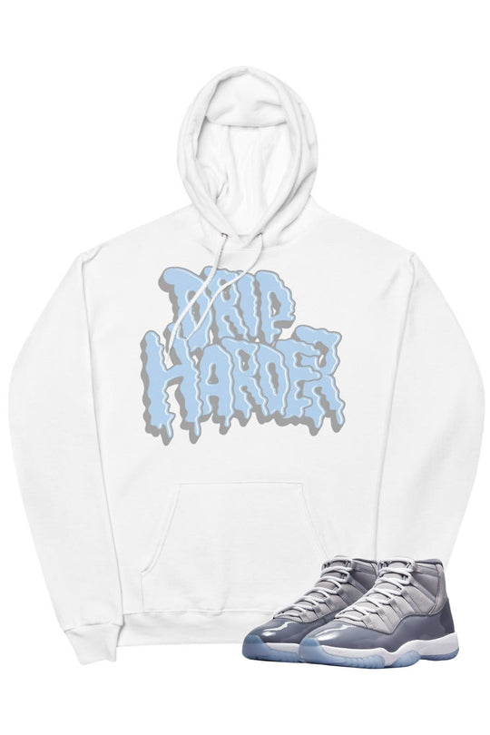 Air Jordan 11 "Drip Harder" Hoodie Cool Grey - Zamage