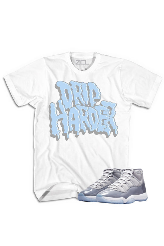Air Jordan 11 "Drip Harder" Tee Cool Grey - Zamage