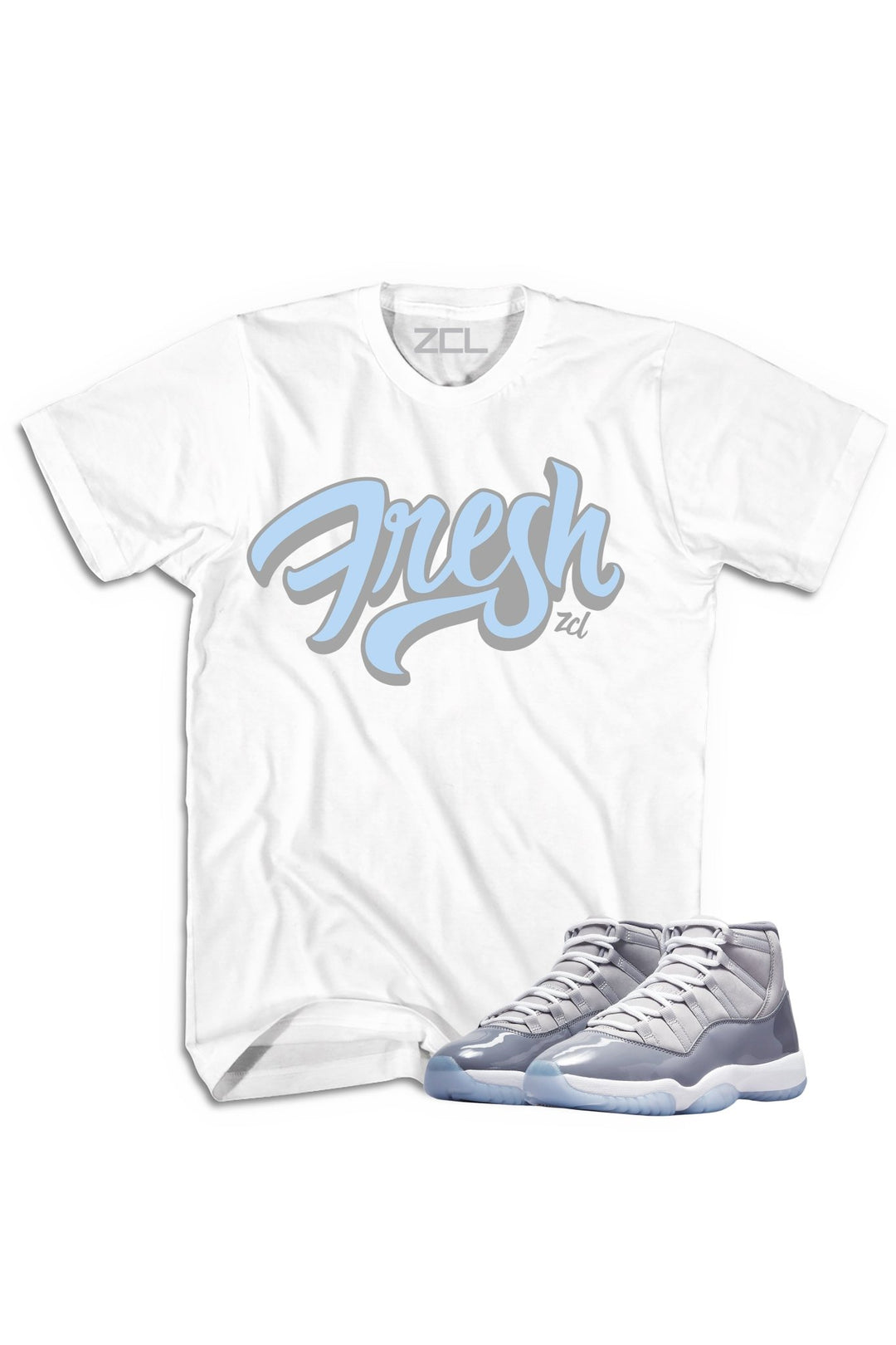 Air Jordan 11 "Fresh" Tee Cool Grey - Zamage