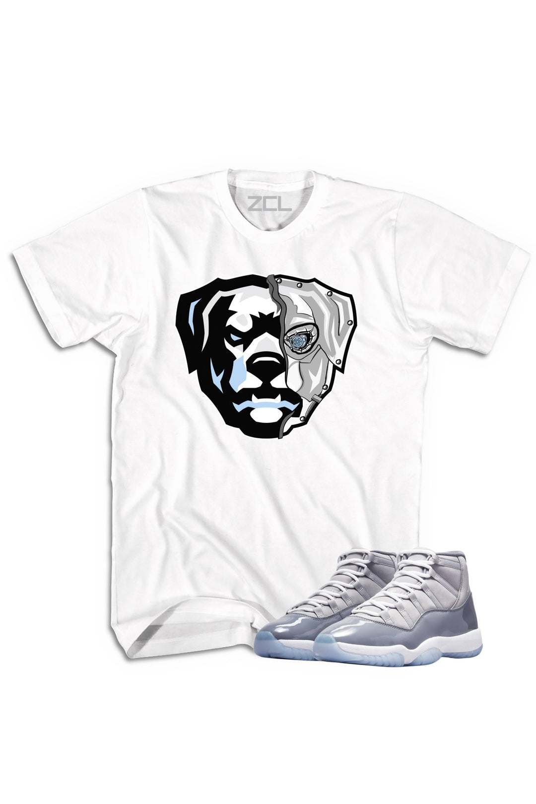 Air Jordan 11 "Hov Cyborg" Tee Cool Grey - Zamage