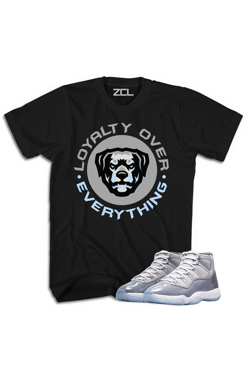 Air Jordan 11 "Loyalty Over Everything" Tee Cool Grey - Zamage