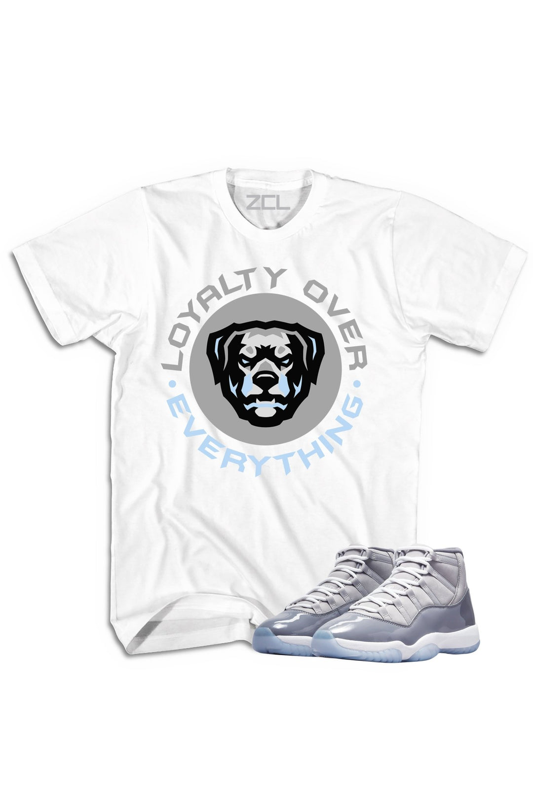 Air Jordan 11 "Loyalty Over Everything" Tee Cool Grey - Zamage