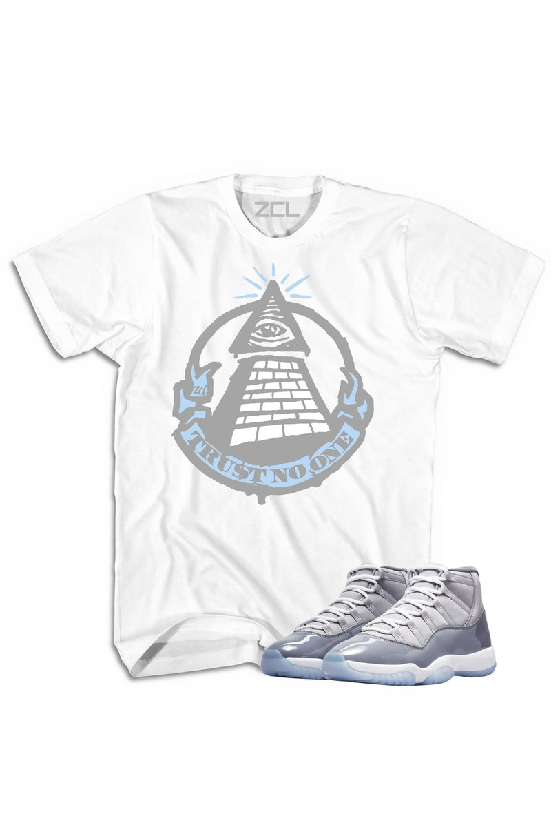 Air Jordan 11 "Trust No One" Tee Cool Grey - Zamage