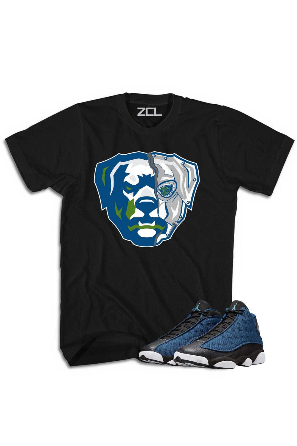 Air Jordan 13 "Cyborg Hov" Tee Brave Blue - Zamage