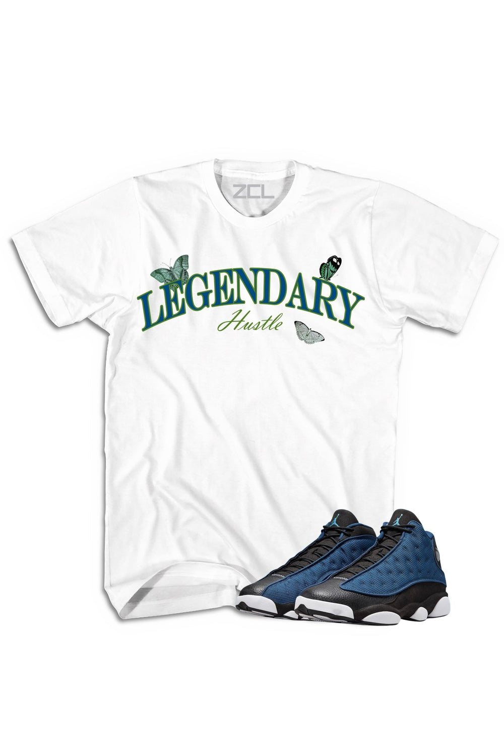 Air Jordan 13 "Legendary" Tee Brave Blue - Zamage