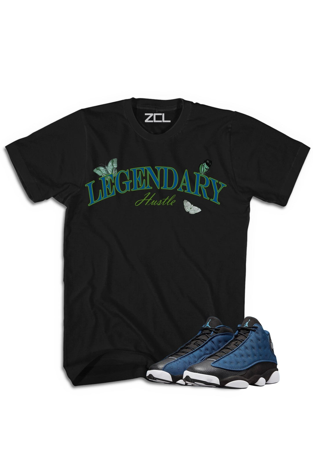 Air Jordan 13 "Legendary" Tee Brave Blue - Zamage