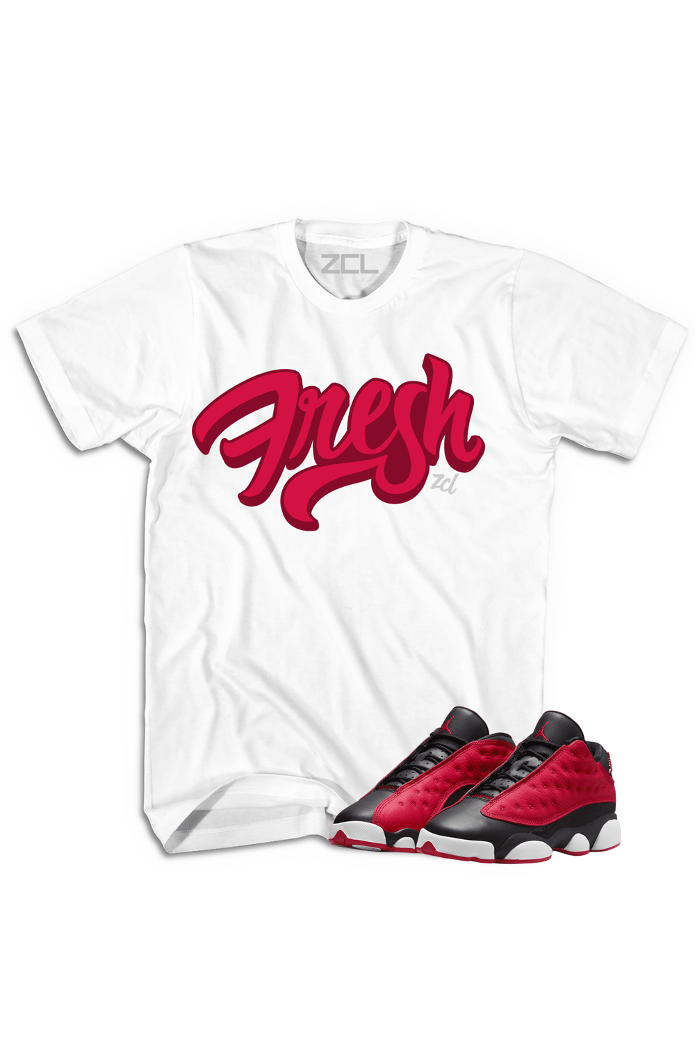 Air Jordan 13 Low "Fresh" Tee Very Berry - Zamage