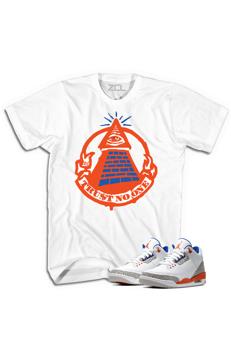 Air Jordan 3 "Trust No One" Tee (Knicks Rival) - Zamage