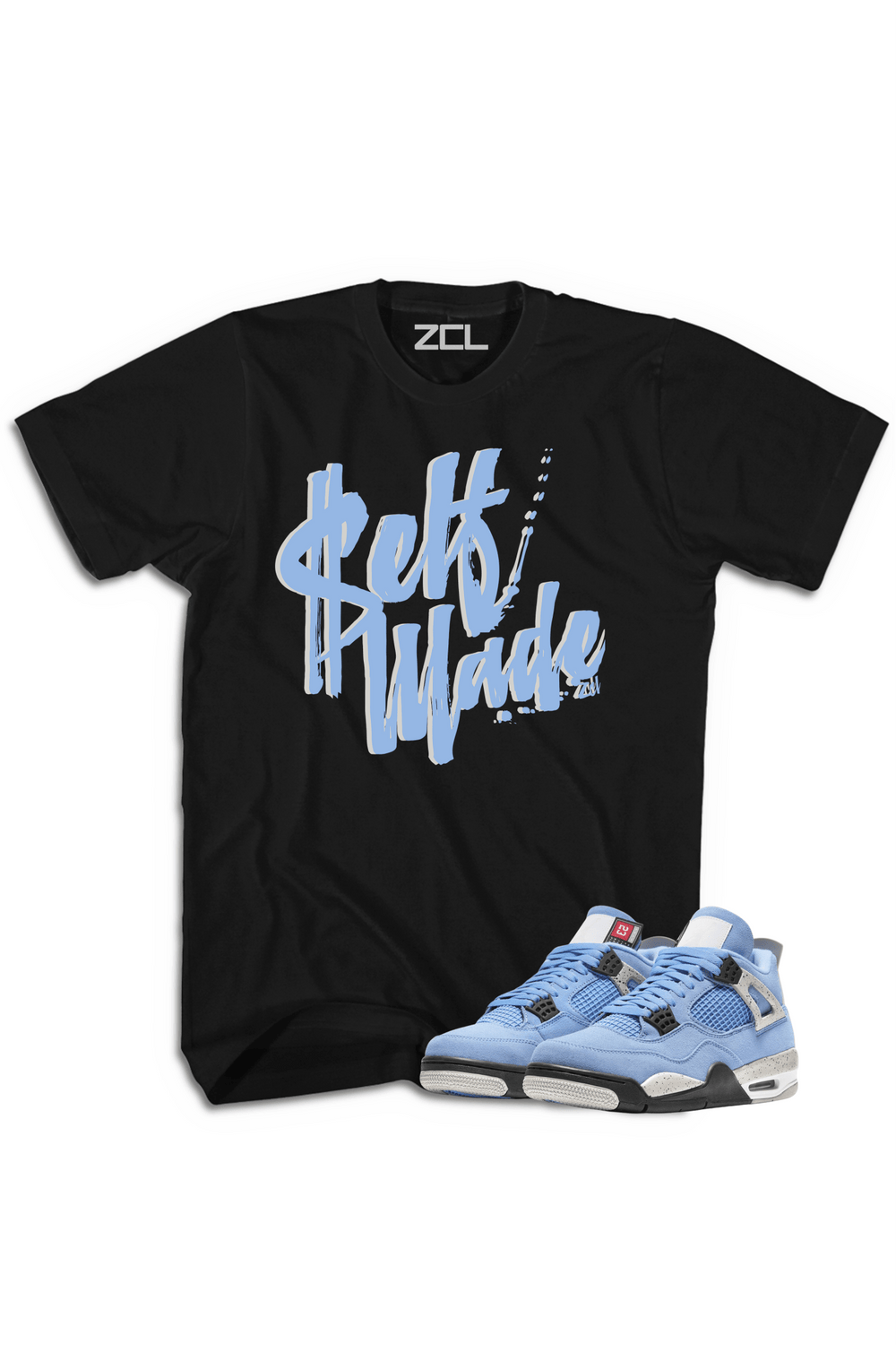 Air Jordan 4 SE "Self Made" Tee (University Blue) - Zamage