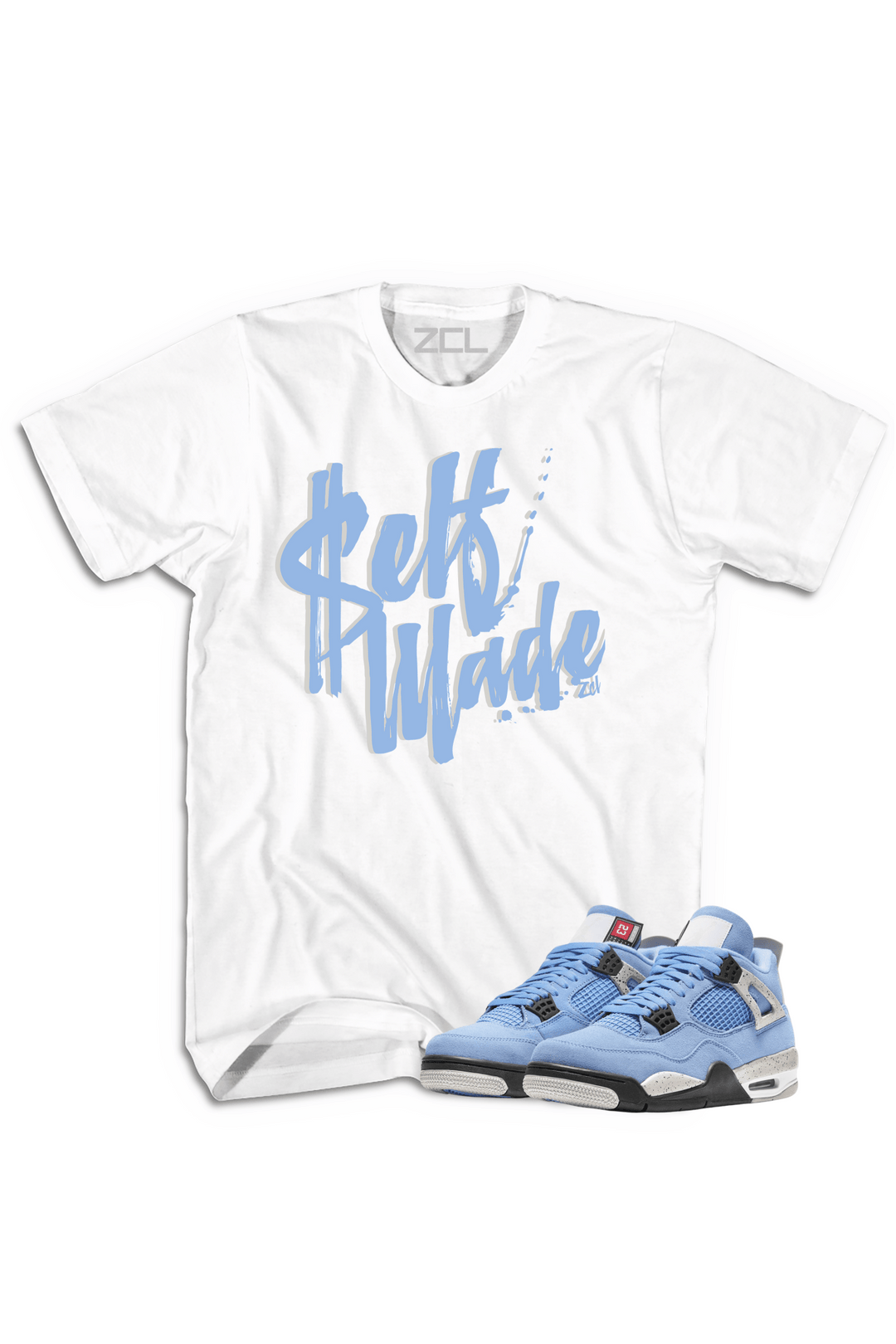 Air Jordan 4 SE "Self Made" Tee (University Blue) - Zamage