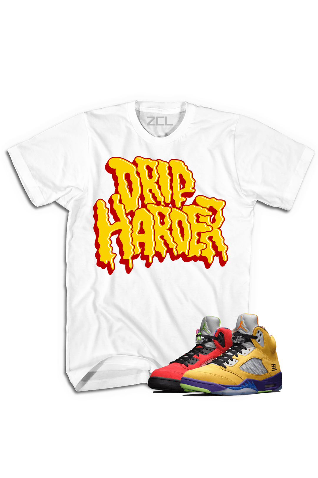 Air Jordan 5 "Drip Harder" Tee (What The) - Zamage