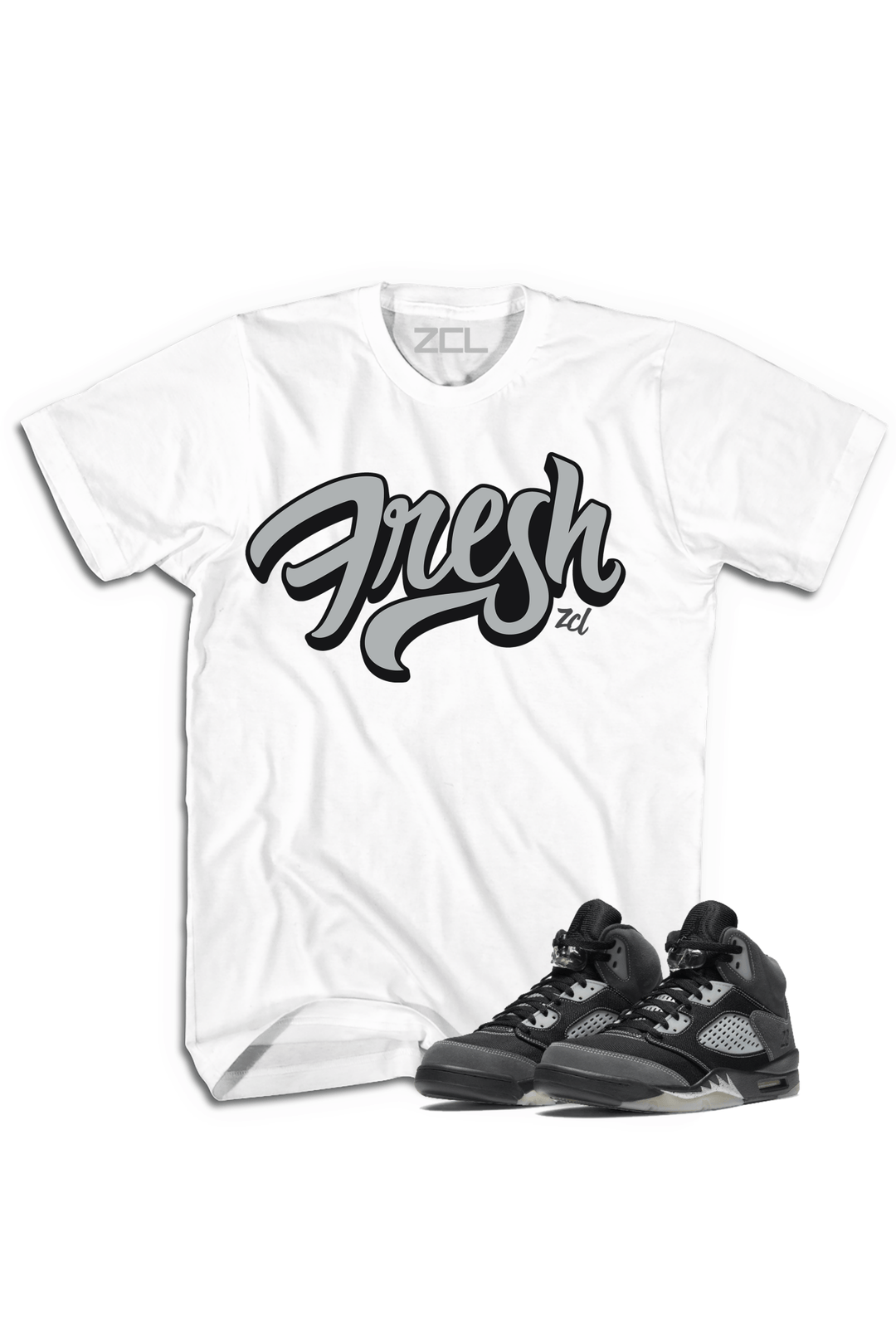 Air Jordan 5 "Fresh" Tee (Anthracite) - Zamage