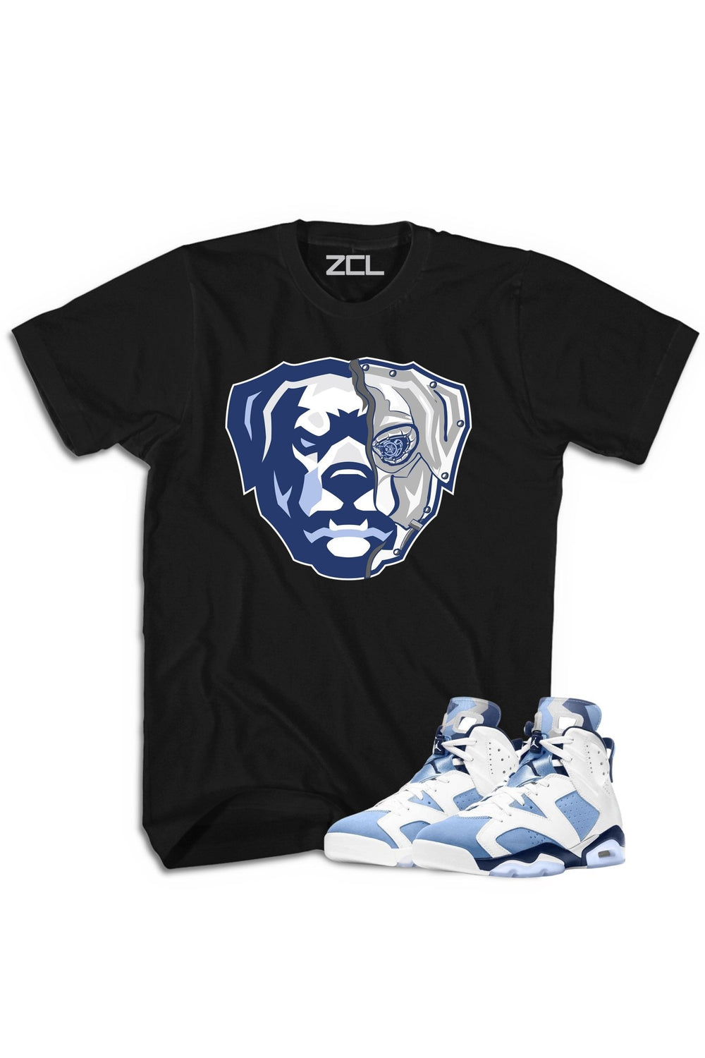 Air Jordan 6 "Cyborg Hov" Tee UNC White - Zamage