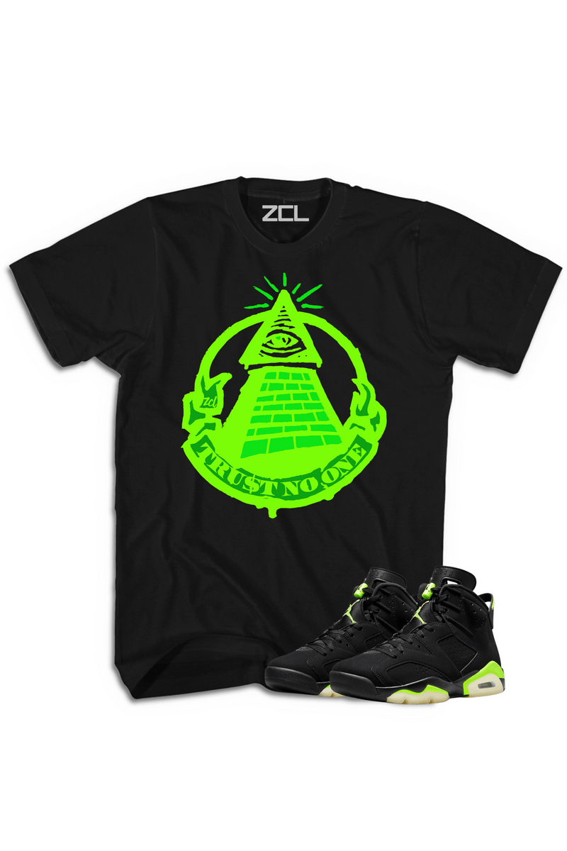 Air Jordan 6 "Trust No One" Tee (Electric Green) - Zamage