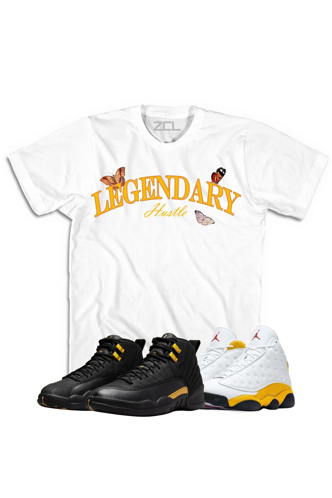 Air Jordan "Legendary" Tee Black Taxi / Del Sol - Zamage