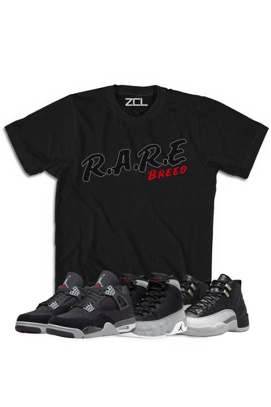 Air Jordan "Rare Breed" Tee Black Canvas - Zamage