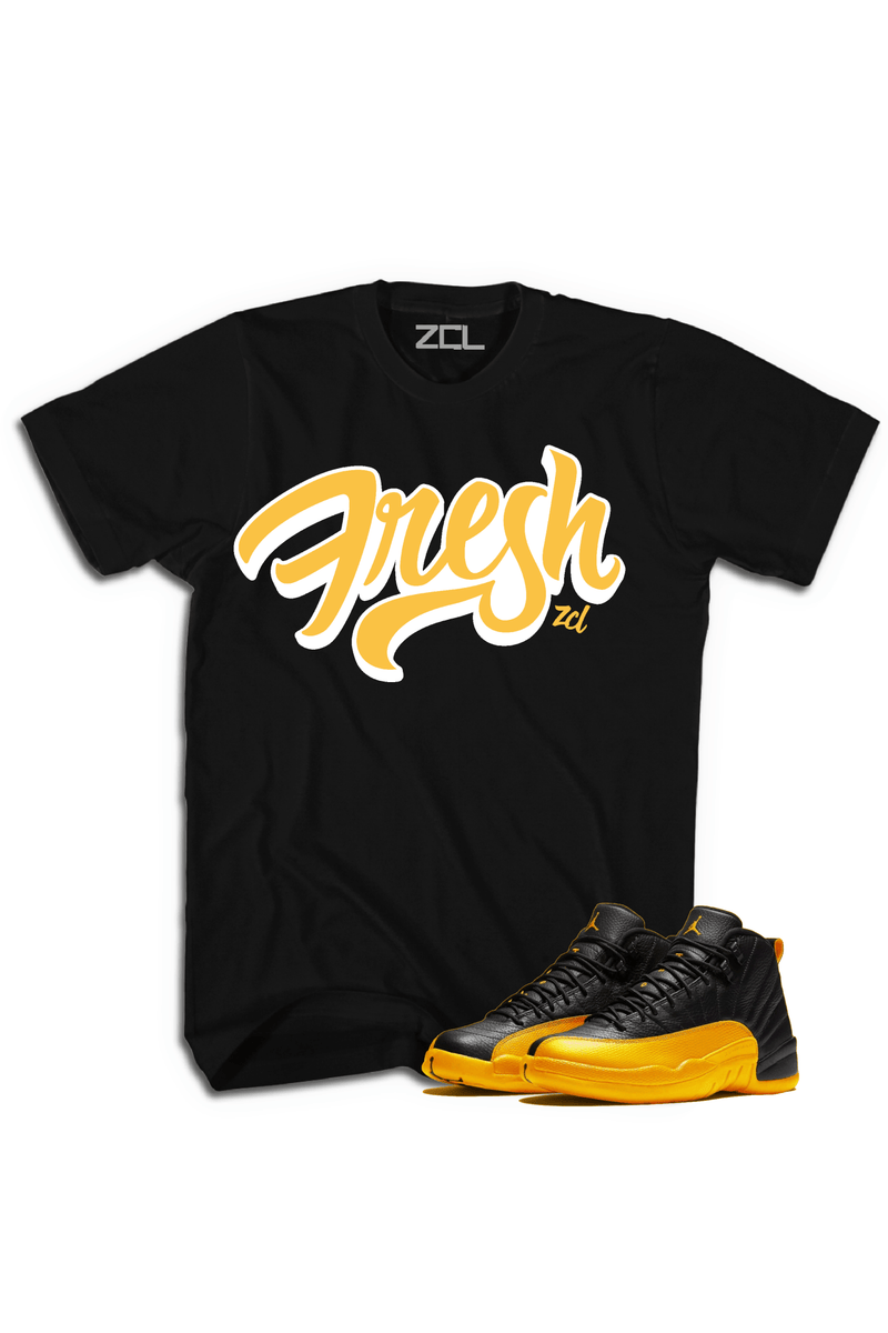 Air Jordan Retro 12 "Fresh" Tee (University Gold) - Zamage