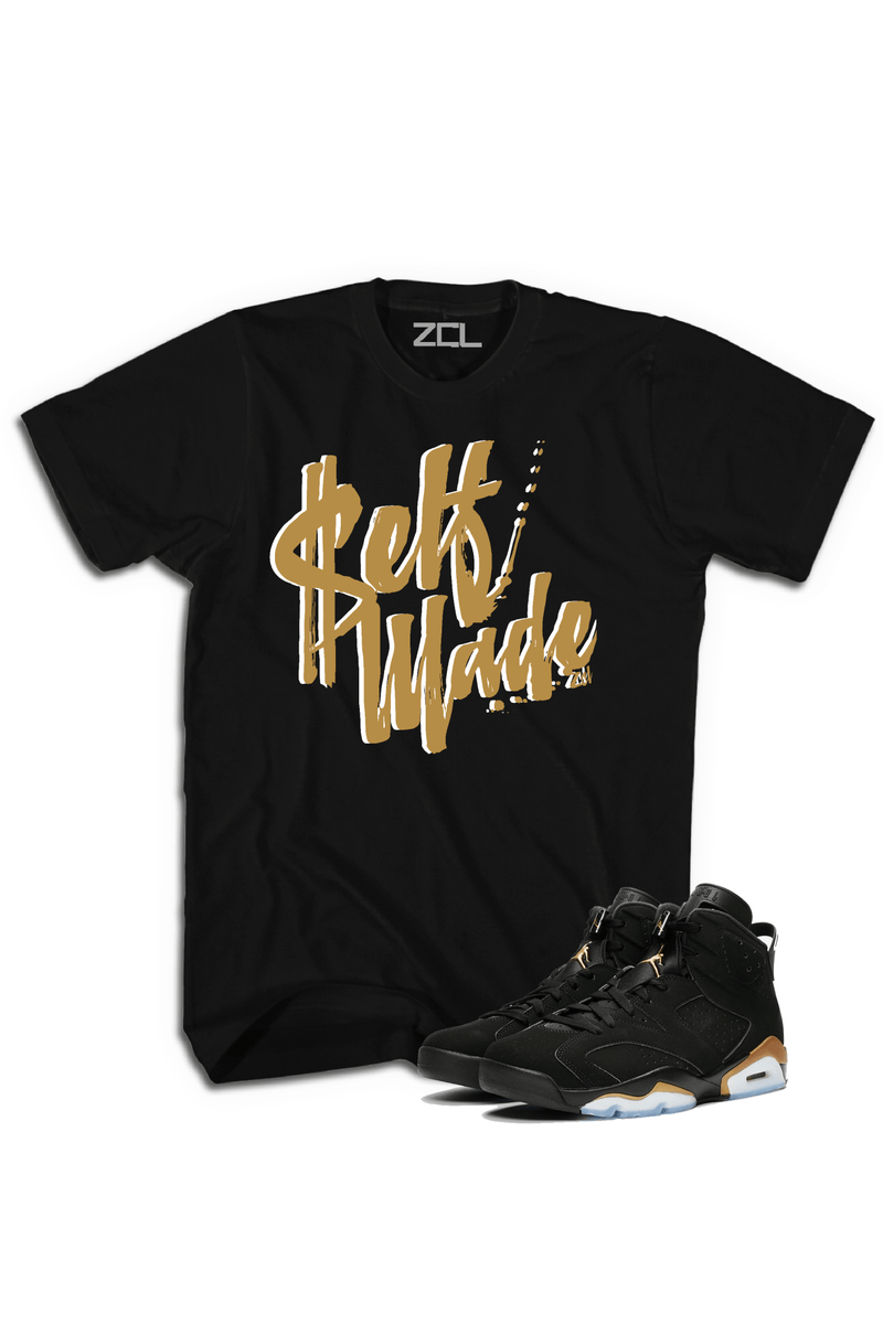 Air Jordan Retro 6 DMP Defining Moments "Self Made" Tee - Zamage