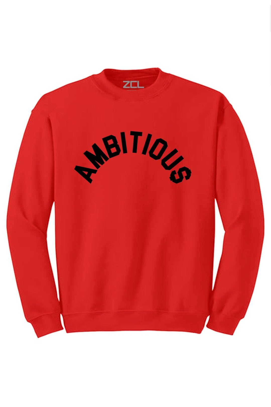 Ambitious Crewneck Sweatshirt (Black Logo) - Zamage
