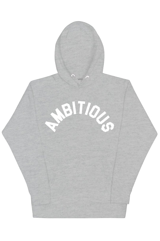 Ambitious Hoodie (White Logo) - Zamage