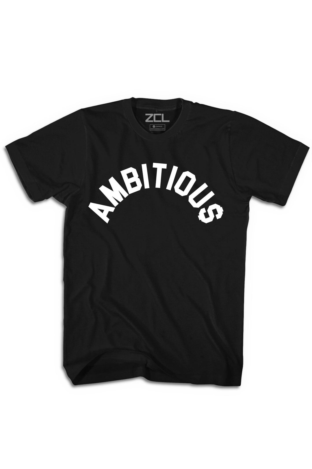 Ambitious Tee (White Logo) - Zamage