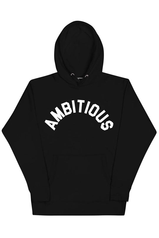 Ambitious Hoodie (White Logo) - Zamage