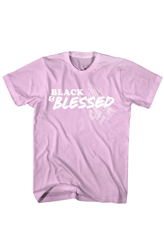 Black & Blessed Tee (Berries) - Zamage
