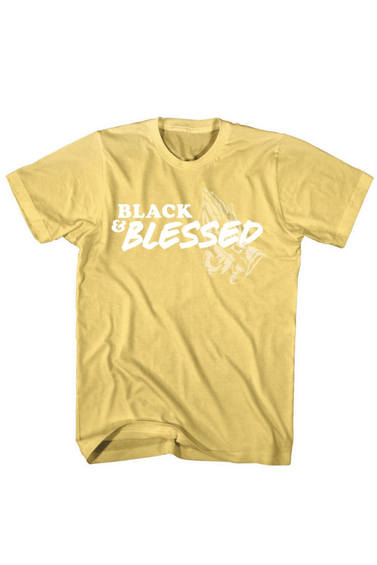 Black & Blessed Tee (Berries) - Zamage
