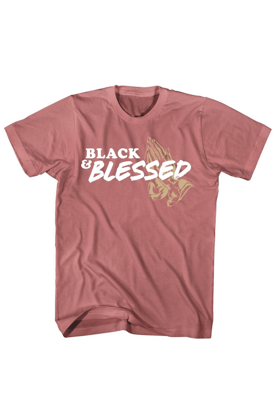 Black & Blessed Tee (Earth Tones) - Zamage