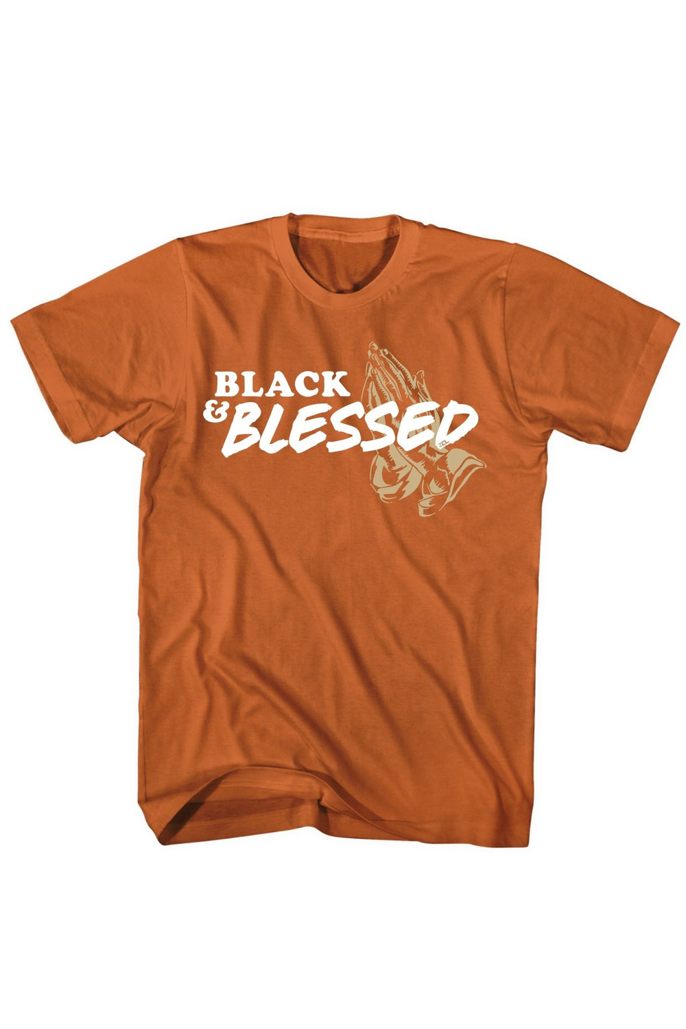 Black & Blessed Tee (Earth Tones) - Zamage