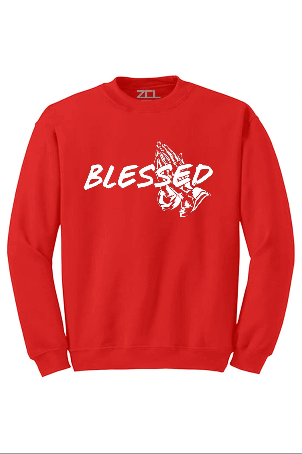 Blessed Crewneck Sweatshirt (White Logo) - Zamage