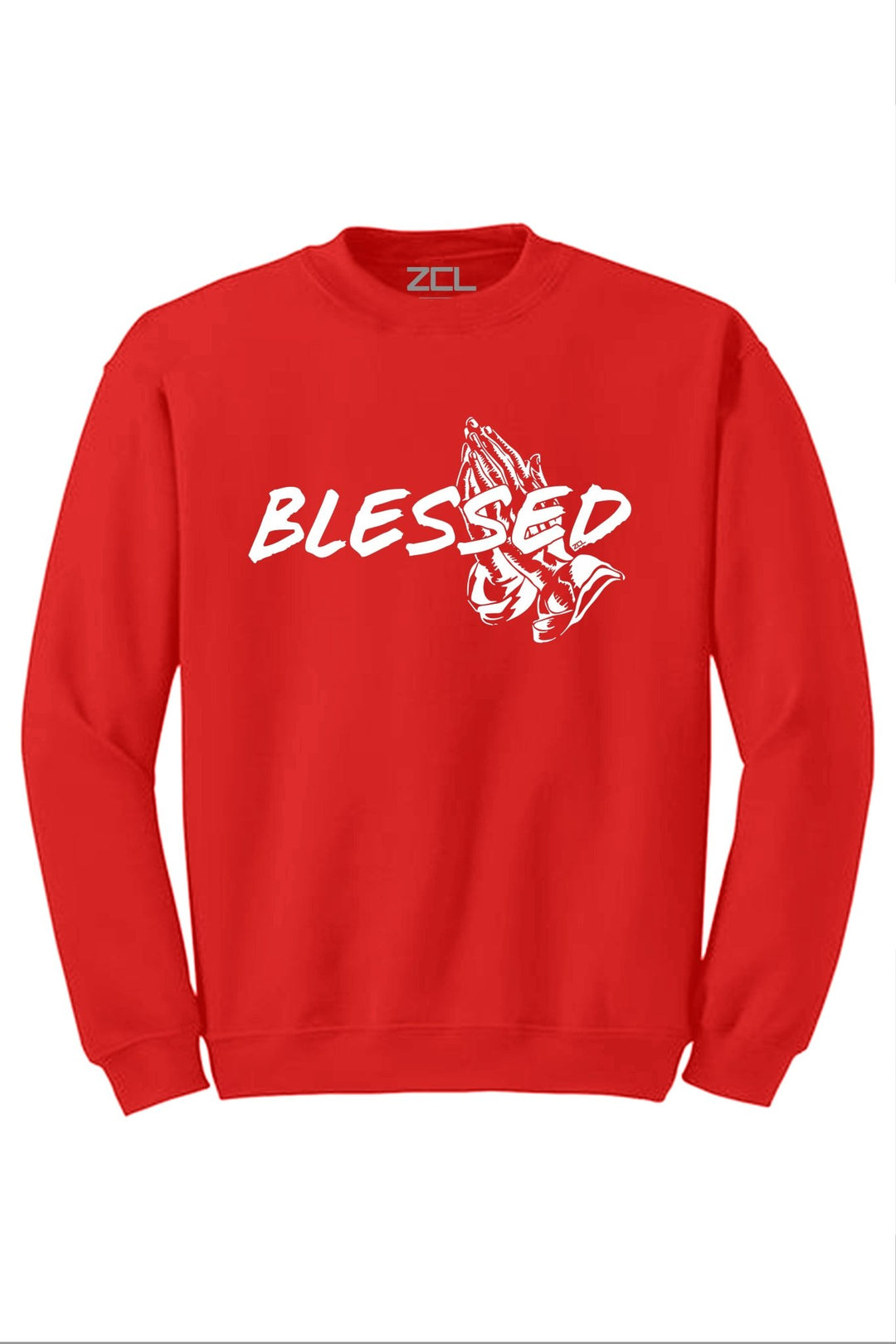 Blessed Crewneck Sweatshirt (White Logo) - Zamage